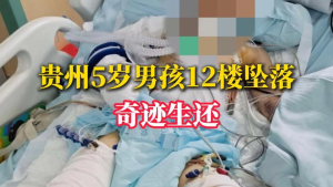 5岁男童从12楼坠落奇迹生还 多方关注救援情况