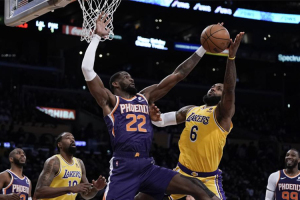 NBA：太阳108-90大胜湖人