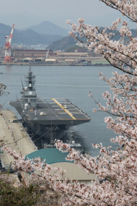 日本两艘航母计划出海部署7个月