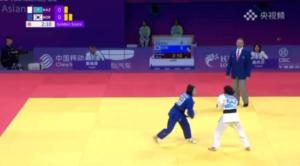 亚运会惊人一幕！韩国运动员被罚出场