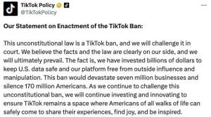 周受资回应拜登签署TikTok剥离法案 誓言法律抗争