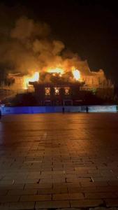 河南大学大礼堂着火 消防通报 百年文物建筑受损