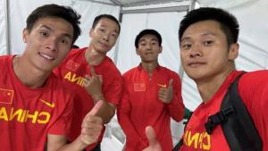 中国男子4×100接力直通巴黎奥运 强势夺宝贵入场券