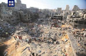 以军向加沙地带投掷传单，要求拉法东部民众撤离 军事行动升级警告