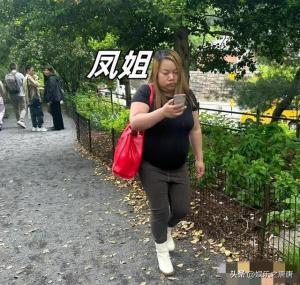 纽约中央公园偶遇网红凤姐 全程冷脸引热议