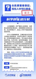 心肌梗塞晕倒后按压人中有用吗？紧急情况下正确做法解析