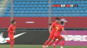 U22國足1-0準(zhǔn)絕殺韓國 控球率接近射門占優(yōu)