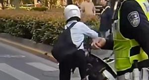 上海回应一交警被指暴力执法 事件引发热议和关注