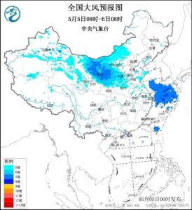 大風暴雨沙塵暴三預警齊發(fā) 多地需加強防范