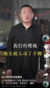村書記談賣櫻桃被指質(zhì)量不佳 自查后回應(yīng)并賠償