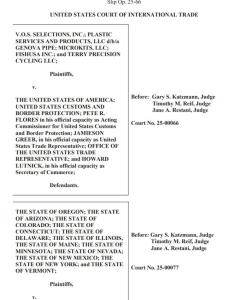 加征關(guān)稅后 美國政府又輸一局 法院裁定不合法