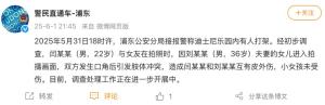 警方通報(bào)上海迪士尼打架事件 拍照爭(zhēng)執(zhí)引發(fā)沖突