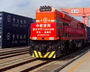 中歐班列累計開行110000列 已通達歐洲26個國家229個城市