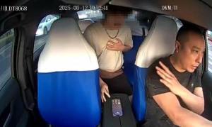 小伙打車看病途中超強(qiáng)自救 教科書式自救獲贊