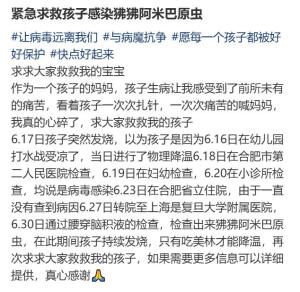 男童打水仗后感染“食腦蟲” 罕見病例引關(guān)注