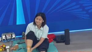 全红婵全运首个单项双人十米台拿下第五名，赛后鼓励自己还是很棒 带伤参赛展现坚强