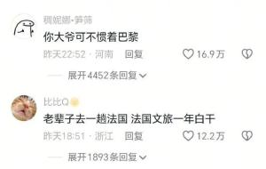 大爷回应拍“素颜巴黎"走红 无意间治好了“巴黎病”