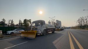 武汉向全市发出扫雪除冰倡议书 同心护路暖江城