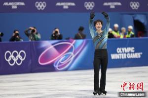 金博洋短节目86.55分 流畅表现晋级自由滑