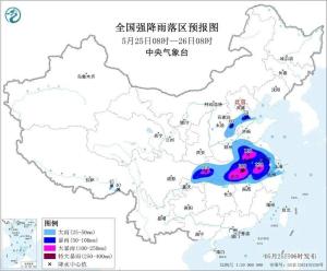 中央气象台发布暴雨、强对流预警 多地面临极端天气考验