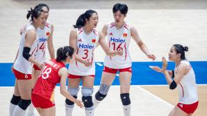 中国女排2比3意大利女排 香港站收官战告负