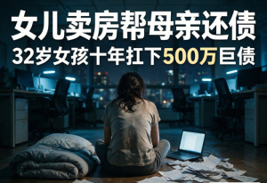 母亲乱投资欠下五百万 女儿卖房扛债 家庭破碎的无声消耗