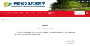 央视曝光后 云南连夜通报 严肃查处暑期游乱象