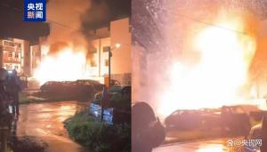 台湾台南市发生大火多人受伤 现场多次爆炸