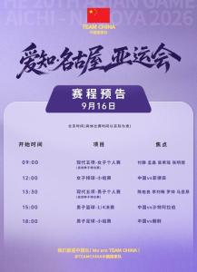 中国男篮冲击四强 体育健儿蓄势待发