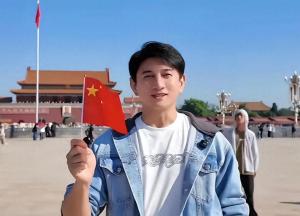 吴奇隆晒打卡长城视频 用行动亮出态度