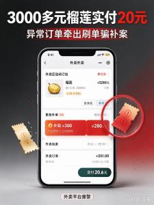 水果店用3万多笔假订单骗外卖补贴，14人落网！