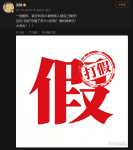 吴越怒斥的账号还碰瓷了邓亚萍 AI仿冒带货乱象