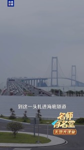 深中通道跨越伶仃洋 工程智慧展现奇迹
