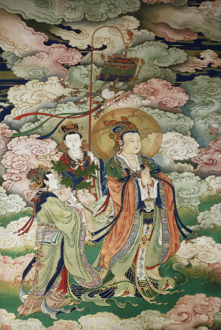 艺术东说念主物 好意思国大皆会艺术博物馆东方艺术部客座商酌员、荣宝斋签约画家葛溪月