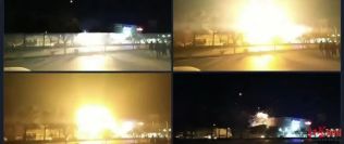 伊朗军工厂遭袭后现场曝光