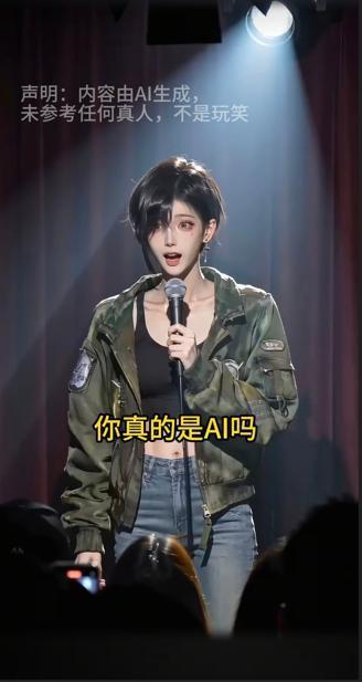 AI脱口秀女演员被男性私信搭讪