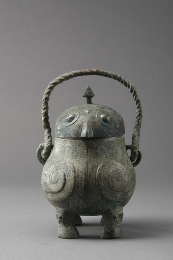 韩国博物馆展出67件中国青铜器跨度两千年（现场）