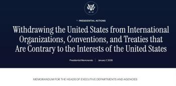 美国大规模退群！被列入裁撤清单的66个国际组织，详细名单速览 特朗普签署备忘录指示退出