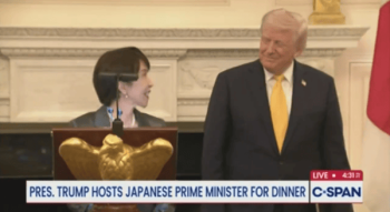 高市说特朗普儿子又高又帅很像他，网友：谄媚！她学会了怎么应对美总统 拍马屁成诀窍