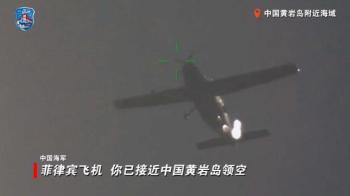 现场！中国空军：立即离开，否则将采取措施 坚决捍卫国家主权安全