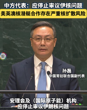 解决伊朗核问题应兼顾核不扩散与和平利用核能