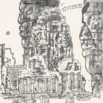 丝绸之路——杨晓阳丝路四十年美术创作暨文献展（新疆站）在新疆美术馆开幕