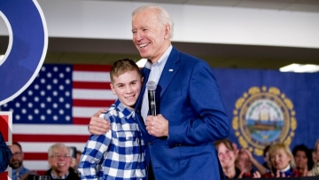Teen whom Biden befriended as fellow stutterer has book deal