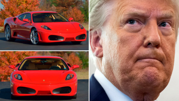 Report: Trump's Ferrari to be auctioned during final days of his presidency