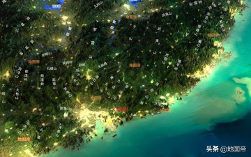 航拍惠州平潭机场，航站楼屋顶三角梅花结构