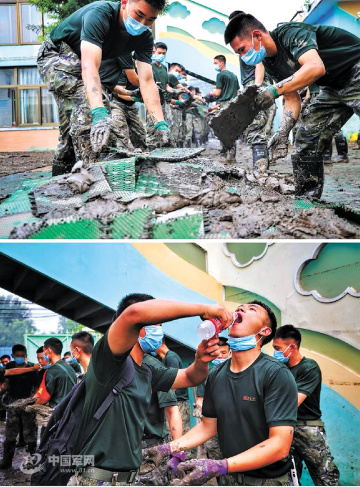 洪水退去，“最可爱的人”留下了“最珍贵的礼物”