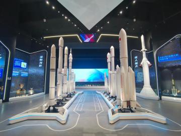 中国航天博物馆开馆可沉浸式体验火箭发射现场