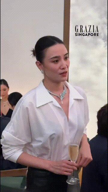 巩俐出席卡地亚晚宴 霸气依旧闪耀现场