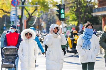 北京明晨最低气温预计-9℃,达本轮寒潮最低值