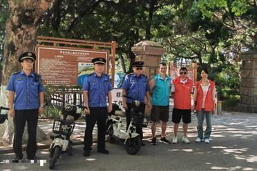 八大关景区旅游旺季市容秩序整治成效显著